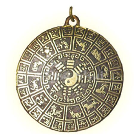 Prívesok Amulet Čínsky lunárny kalendár