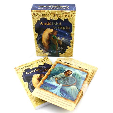 Andělská terapie kniha+karty D. Virtue