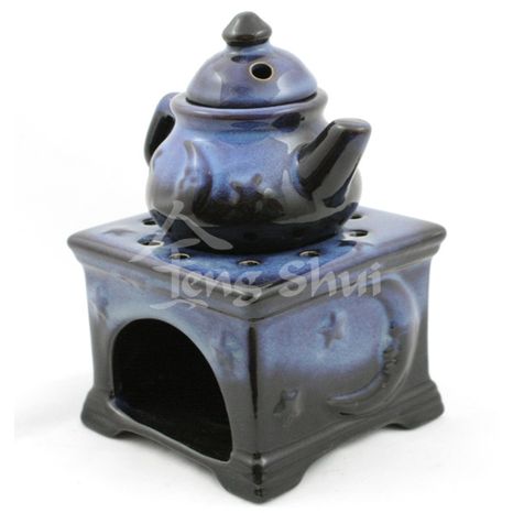 Aromalampa čajník modrý