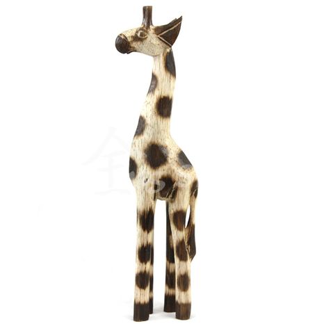 Drevená žirafa, výška 24.5 cm