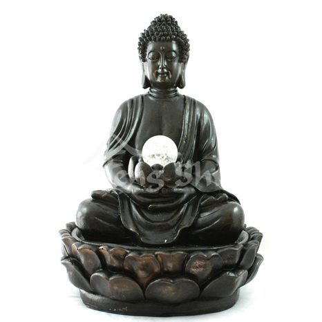 Fontána Buddha pokoja s guľou