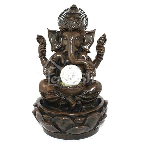 Fontána Ganesha (Múdrosť) s guľou