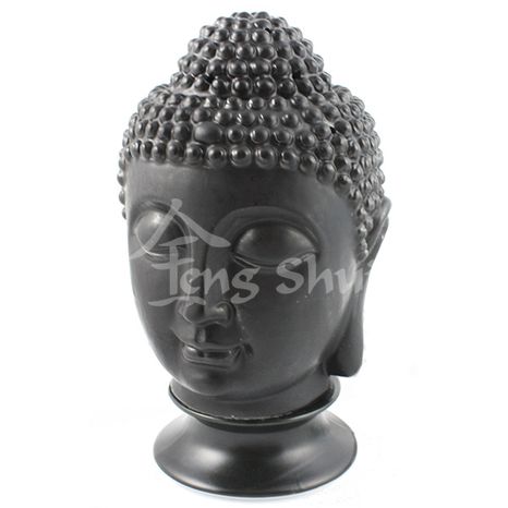 Lampa + Aromalampa Buddha, čierna