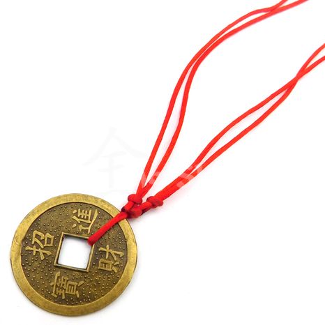 Ochranný náhrdelník Minca pre hojnosť