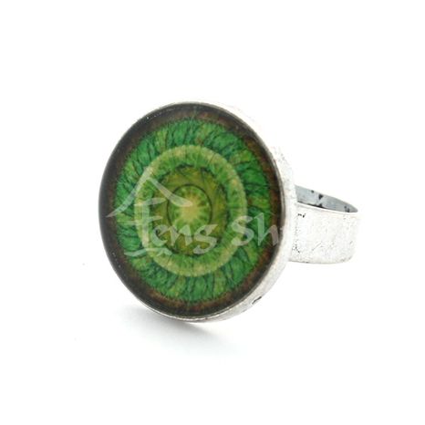 Prsteň Mandala Zem, kruh 2 cm