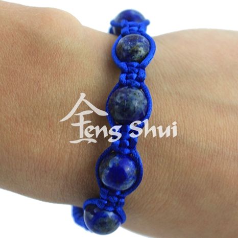 Shamballa náramok Lapis Lazuli, modrý