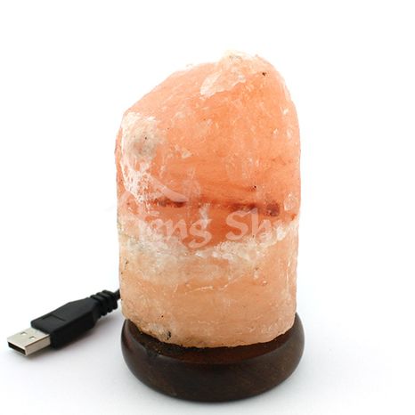 Soľná minilampa na USB