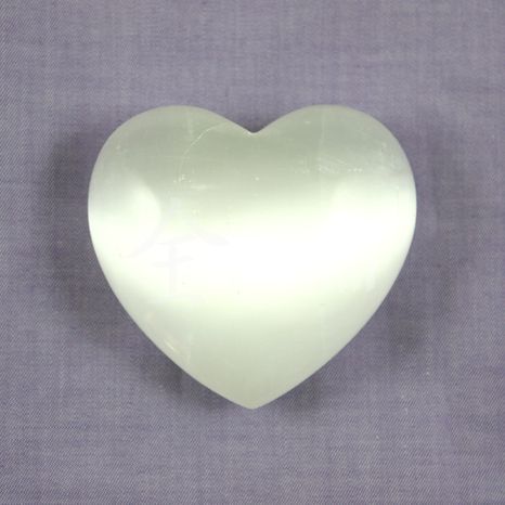 Srdce hmatka Selenit 4.2-4.7 cm
