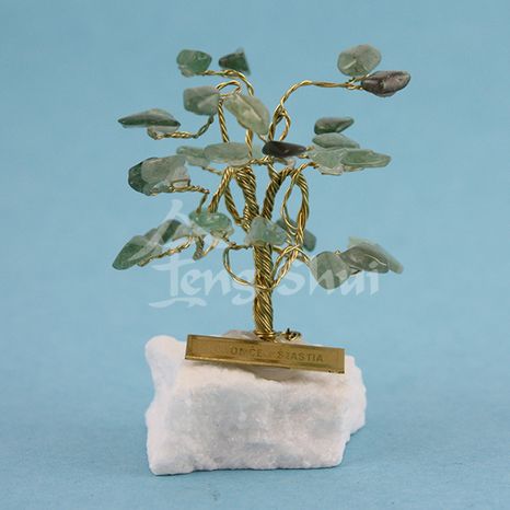 Stromček šťastia Avanturín zelený 6 cm