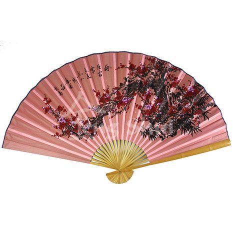 Vejár na stenu Sakura, ružový 90 cm
