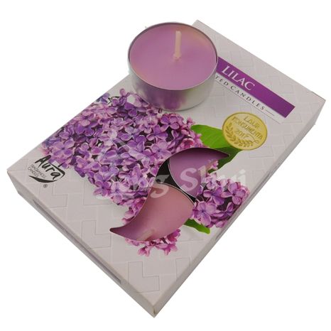 Voňavé čajové sviečky Orgován (Lilac)